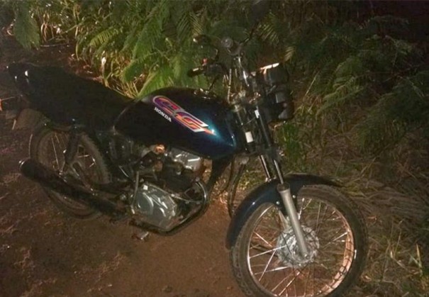 Idoso  atropelado por motocicleta na vicinal Tup - Panarso