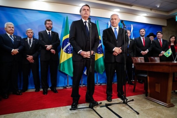 Bolsonaro anuncia abertura de escritrio de negcios em Jerusalm