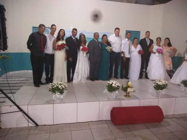 Assembleia de Deus Madureira com apoio da Prefeitura realiza Casamento Comunitrio em Sagres