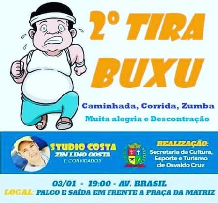 '2º Tira Buxu' acontece nesta quinta-feira em OC