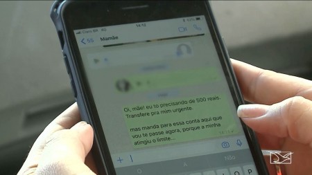 Tia recebe pedido de 'empréstimo' da 'sobrinha' pelo WhatsApp, deposita R$ 850, mas descobre que caiu em golpe