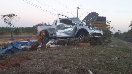 Acidente grave na Alameda Pedro Ciciliati deixa empresário de 32 anos ferido