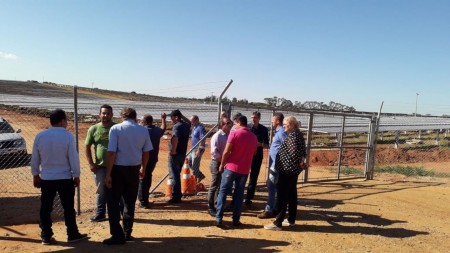 Comerciantes se unem para cobrar pagamento de dívidas geradas durante obras na usina fotovoltaica de Dracena