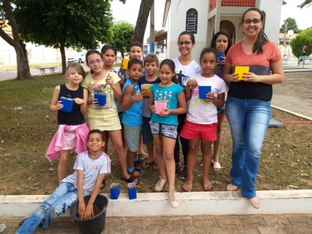 Secretaria do Meio Ambiente de Sagres produz mudas de plantas contra mosquito da dengue