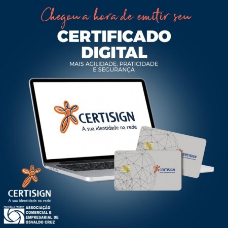 ACEOC começa emitir Certificado Digital Certisign aos associados