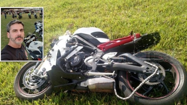 Empresrio mariliense morre aps acidente com moto na SP-294