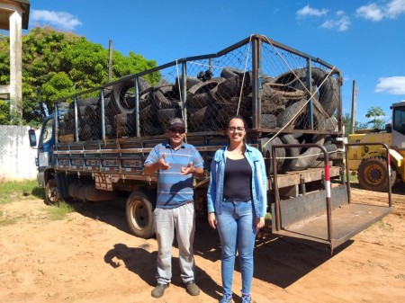 Sagres realiza semana estadual de recolhimento de pneus