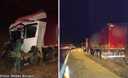 Caminhoneiro de Bastos sofre acidente na Rodovia Castelo Branco, em Itu