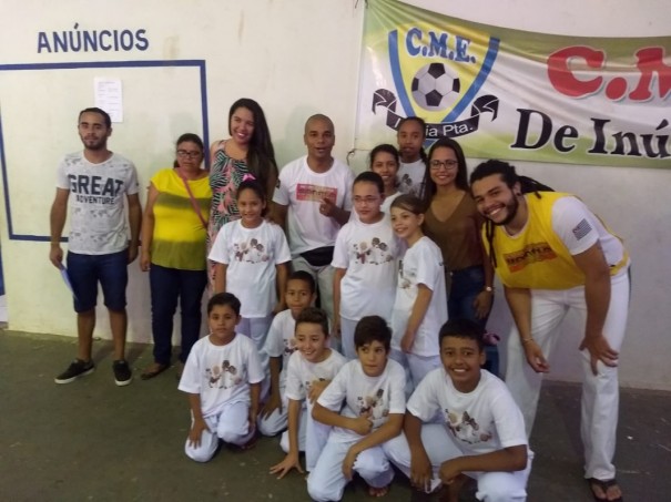 Cras de Sagres envia alunos para Festa de Capoeira e Campeonato em Inbia Paulista