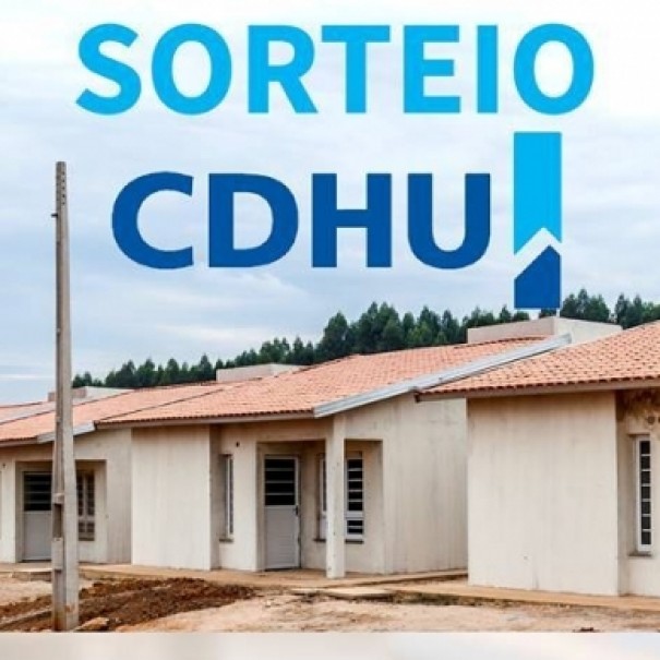 CDHU entrega senhas para sorteio de casas populares em Luclia nesta sexta