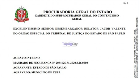 Governo de São Paulo tenta cassar liminar que permite reabertura do comércio em Tupã