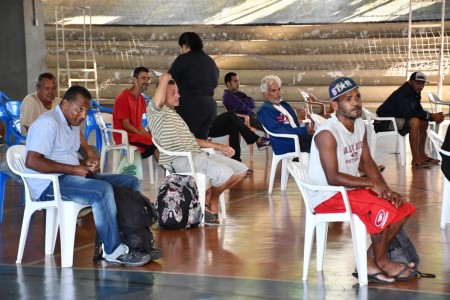 Pessoas em situação de rua recebem atendimentos em Presidente Prudente durante quarentena