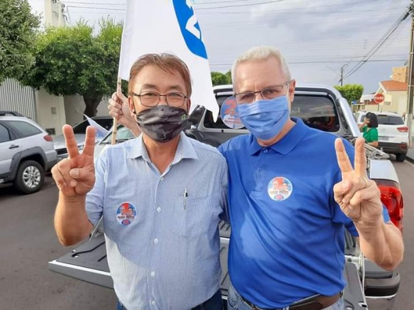 Gilmar e Milton so reeleitos prefeito e vice em Parapu 