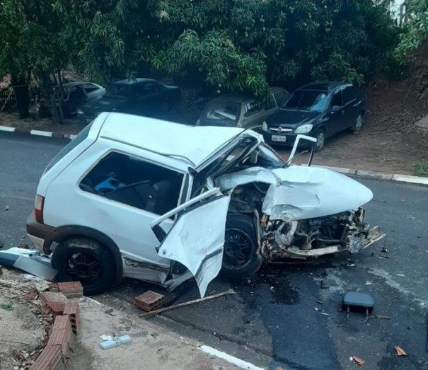 Rapaz morre vtima de acidente de trnsito no Jardim Paulista, em lvares Machado