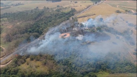 Final de semana é marcado por várias ocorrências de foco de incêndio em Osvaldo Cruz e região