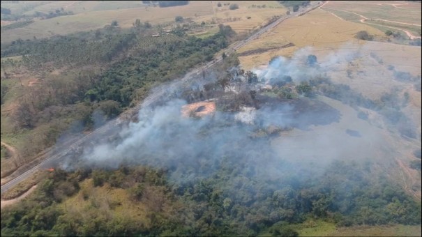 Final de semana  marcado por vrias ocorrncias de foco de incndio em Osvaldo Cruz e regio