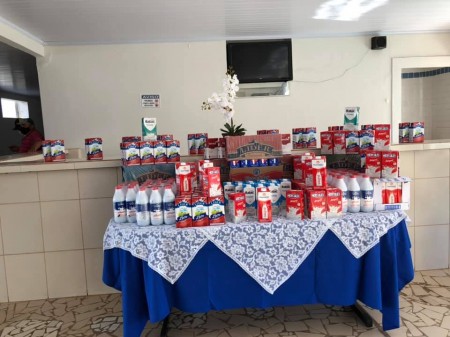 CPP arrecada mais de 300 litros de leite em ação solidária em prol da Santa Casa de Osvaldo Cruz