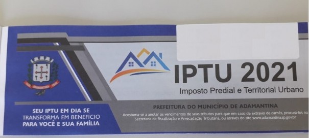 Adamantina suspende cobrana de juros e multas sobre impostos municipais at o fim de 2021