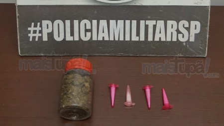 Dupla é presa por tráfico de drogas na zona rural de Tupã