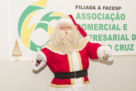 ACEOC realiza hoje a Despedida do Papai Noel no comércio de Osvaldo Cruz