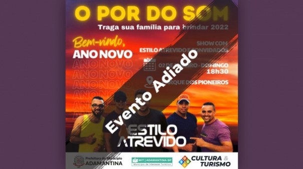 Por recomendao do Comit de Contingenciamento, Prefeitura adia show que ocorreria no domingo