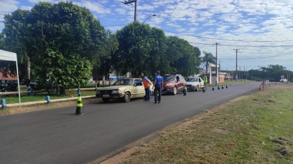 Barreiras Sanitrias nas entradas de OC detectam caso de caminhoneiro que apresentava sintomas de Covid-19