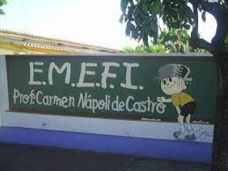 Problema de encanamento suspende aulas na Escola Municipal Carmen Nápoli de Castro