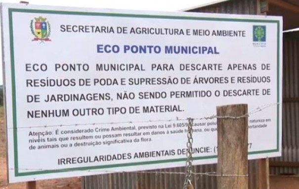 Aps incndio, Prefeitura de Osvaldo Cruz interdita Ecoponto Municipal