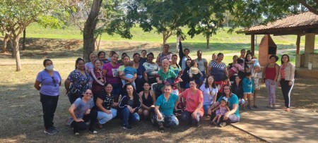 CRAS Aurelindo de Freitas Barbosa realizou um piquenique com os grupos do Serviço de Proteção e Atendimento Integral à Família 