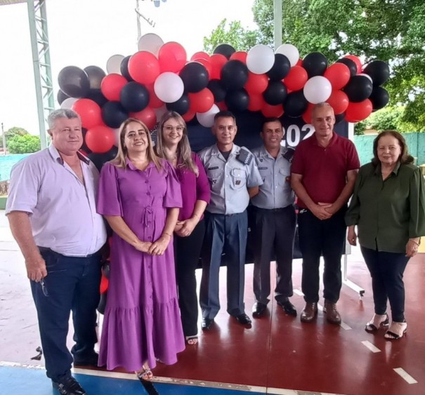 Alunos de Sagres participam de Formatura do PROERD 2022