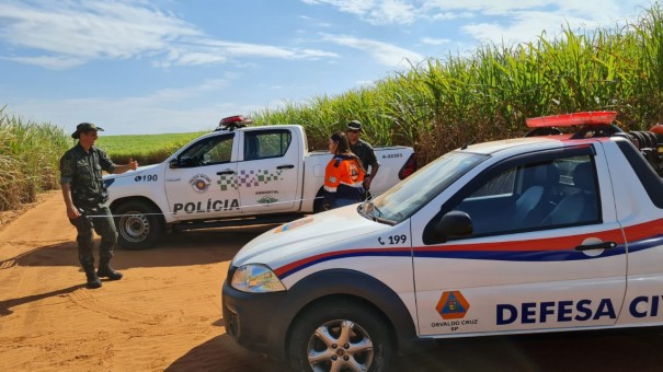 Defesa Civil de Osvaldo Cruz participa da Operao Huracan