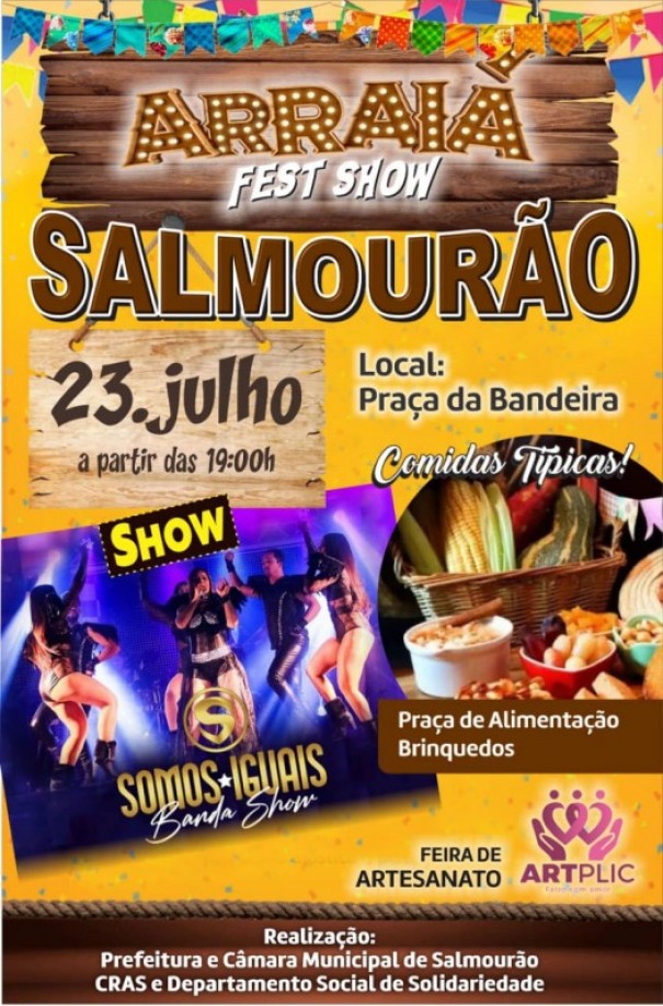 Salmouro realiza Arrai Fest Show neste final de semana