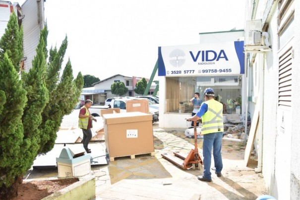 Vida Radiologia e Santa Casa de Osvaldo Cruz receberam novo equipamento de tomografia