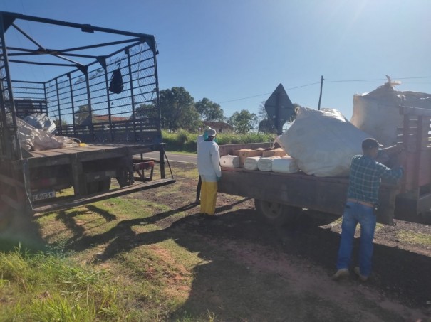 Prefeituras de Osvaldo Cruz e Sagres e Cooperativa Casul realizam coleta de embalagens de agrotxicos