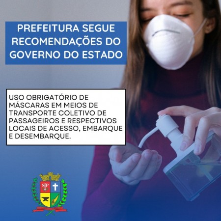 Prefeitura de OC segue Governo do Estado e retoma obrigatoriedade do uso de máscaras nos transportes públicos 