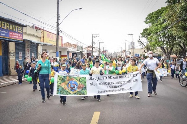 Municpio de Osvaldo Cruz celebra bicentenrio da Independncia do Brasil