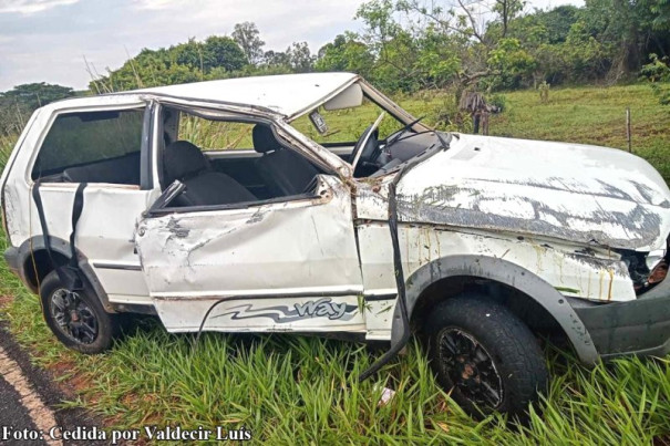 Ex-moradora de Bastos sofre acidente na vicinal que liga Iacri a Rinópolis