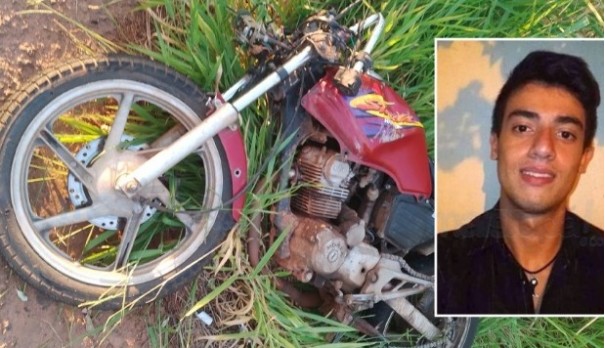 Morre motociclista que atingiu vaca solta na vicinal que liga Tup a Parnaso