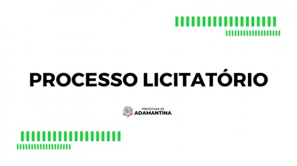 Prefeitura de Adamantina abre processo licitatrio para aquisio de saco verde