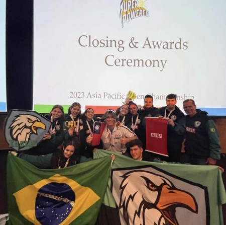 Equipe de Robótica do SESI de Osvaldo Cruz conquista 1º lugar no Campeonato Mundial na Austrália