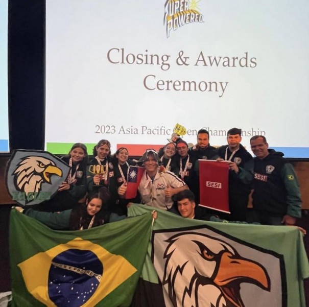 Equipe de Robtica do SESI de Osvaldo Cruz conquista 1 lugar no Campeonato Mundial na Austrlia