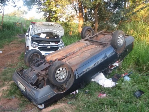 Policiais Rodovirios so atropelados, motorista estaria bbado