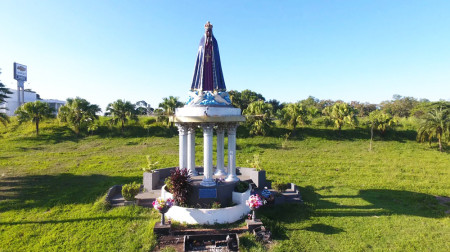 ADAMANTINA: Imagem no trevo serÃ¡ retirada e deve ser reinstalada ao lado da capela Nossa Senhora Aparecida 