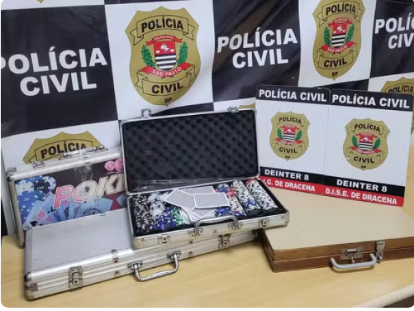 Operação policial apreende materiais suspeitos de envolvimento com jogos ilegais em Dracena