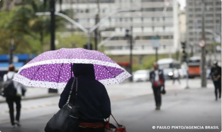 Chuvas fortes devem seguir atÃ© o final de semana no paÃ­s