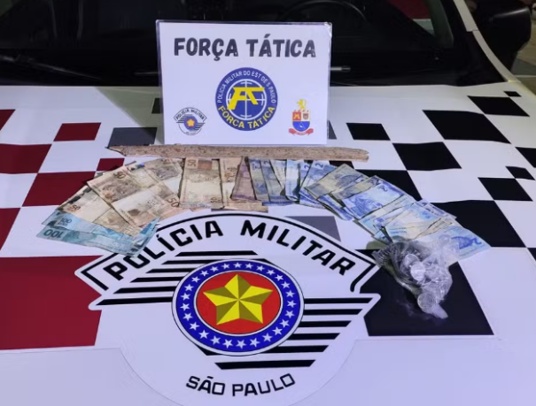 Com pedaço de telha, assaltante rouba mais de R$ 790 de conveniência de posto de combustíveis, mas acaba preso em Dracena