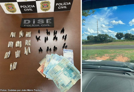 PolÃ­cia civil prende casal suspeito de trÃ¡fico em rodovia de TupÃ£