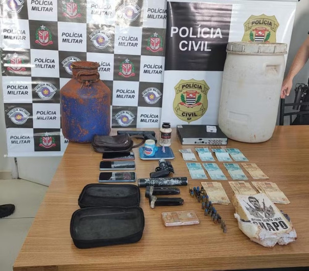 Homem é preso com drogas e armas durante operação policial em Araçatuba