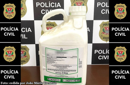 PolÃ­cia Civil prende suspeito defensivo agrÃ­cola de empresa em TupÃ£