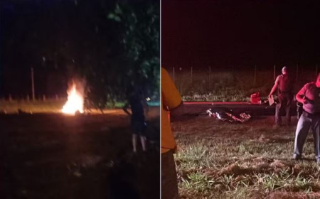 Entregadores de lanche morrem em colisÃ£o frontal de moto em AraÃ§atuba